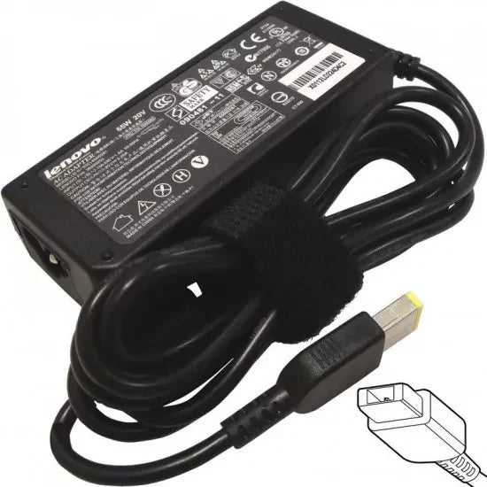 POWER ADAPTER 65W, 20V YOGA CONN., GENUINE LENOVO - eBuy UAE